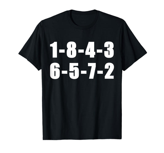 18436572 Firing Order Small Block Engine V8 Big Block T-Shirt