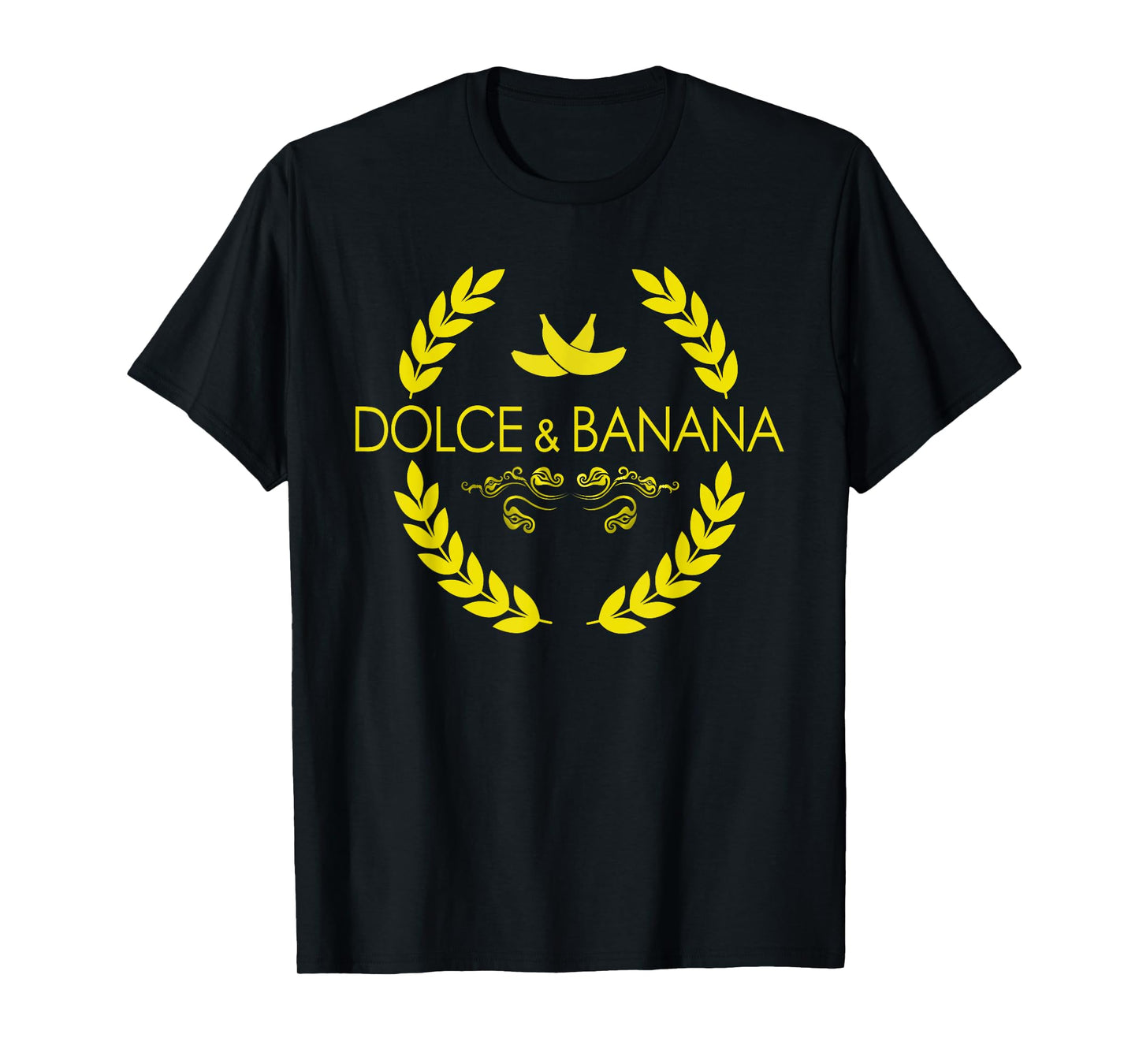 Dolce And Banana Funny Banana Fruit Design T-Shirt