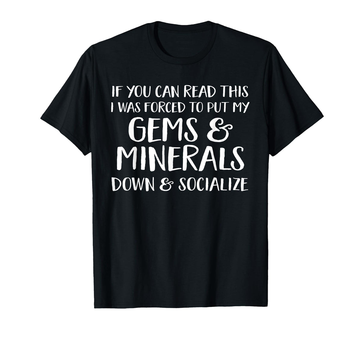 Rock Mineral Collector TShirt Gift Geology Lover Tee T-Shirt