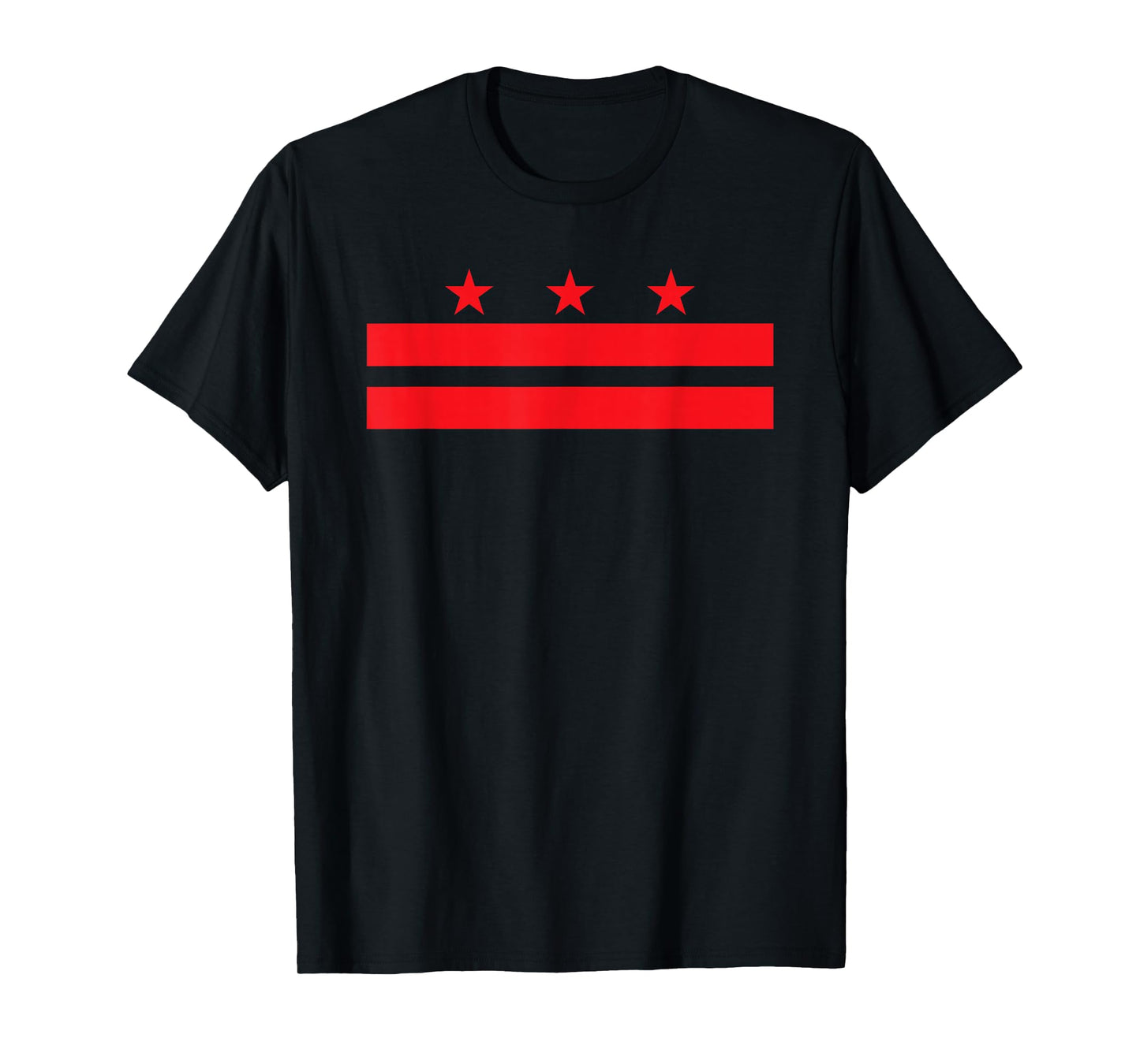 Washington DC Flag T-Shirt T-Shirt