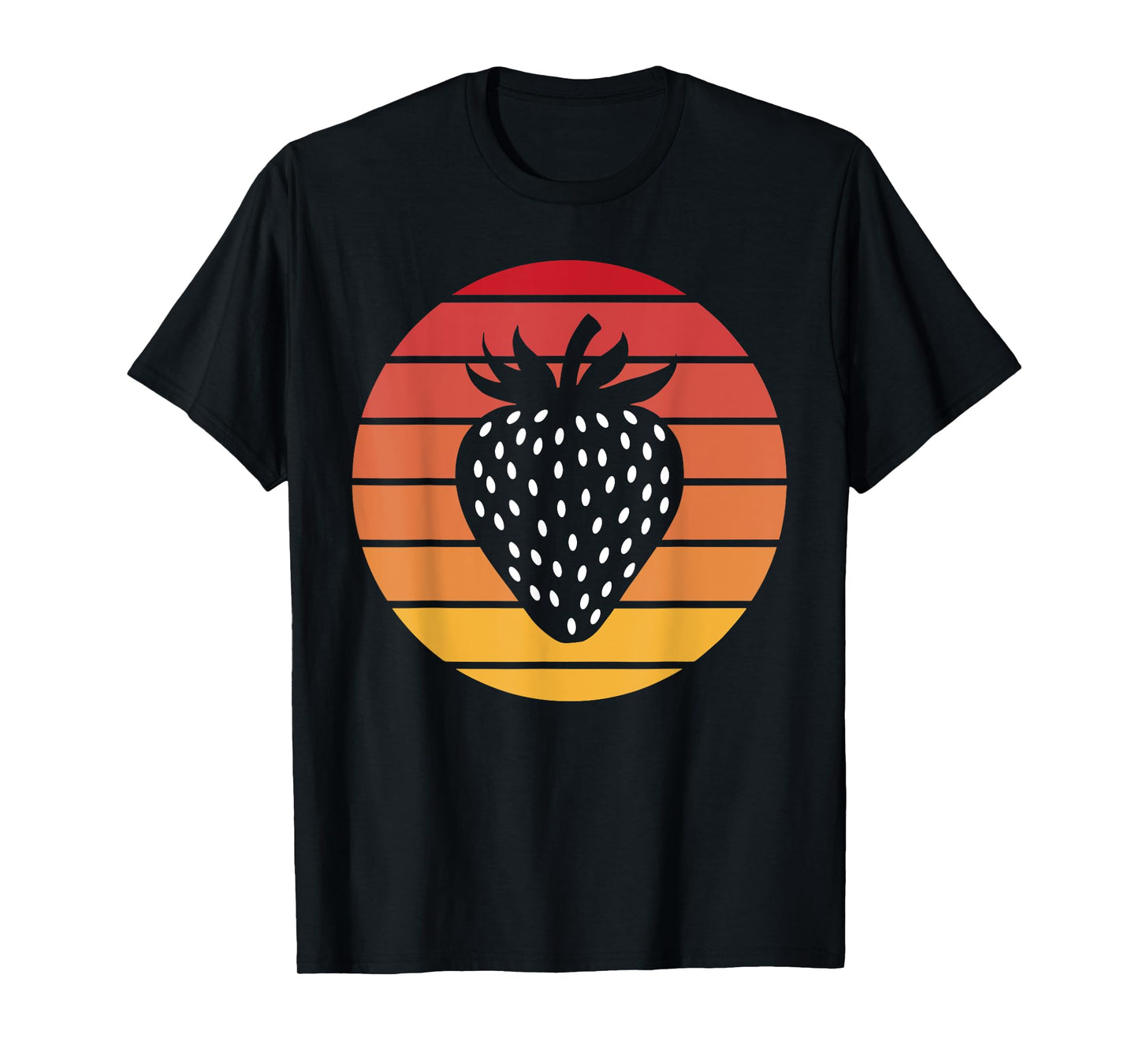 Cute Strawberry Design For Men Women Fruit Strawberry Lover T-Shirt