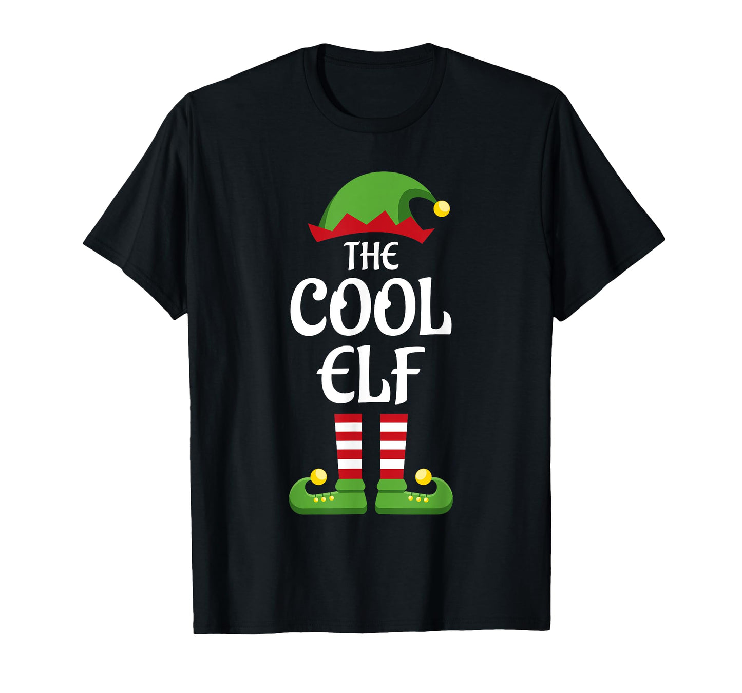 Cool Elf Family Matching Group Christmas T-Shirt