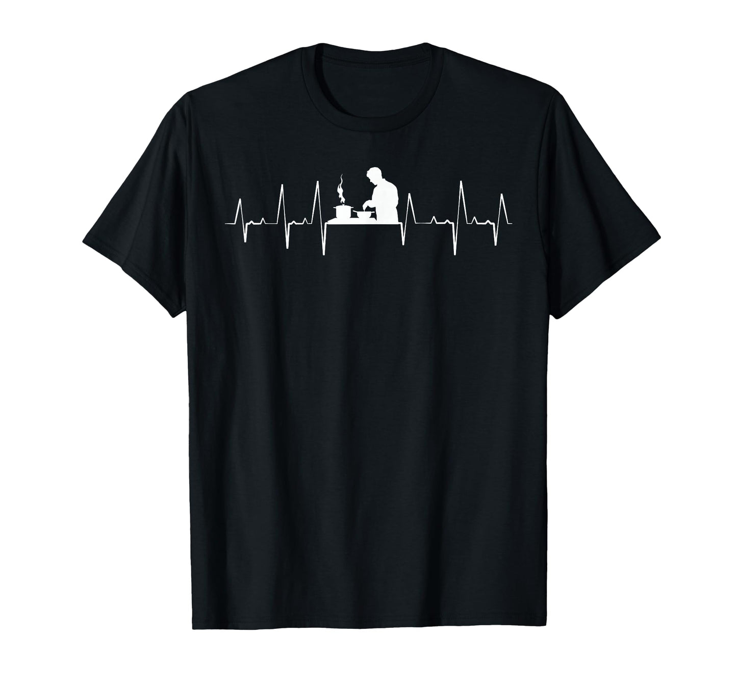 Cooking Chef Evolution Cuisine Cook Meal Preparing T-Shirt