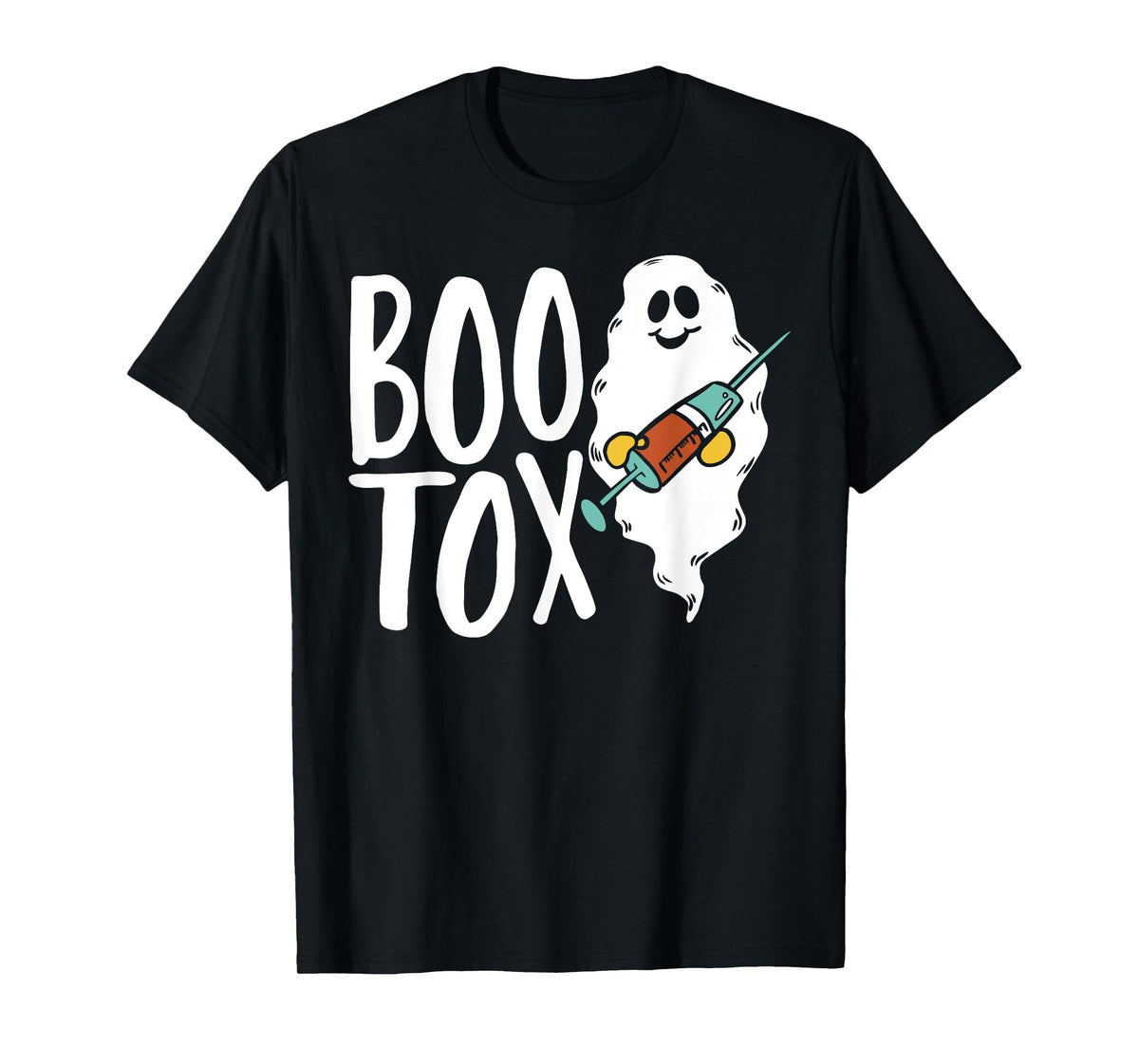 Botox Halloween Boo Tox Ghost Aesthetic Nurse Injector T-Shirt