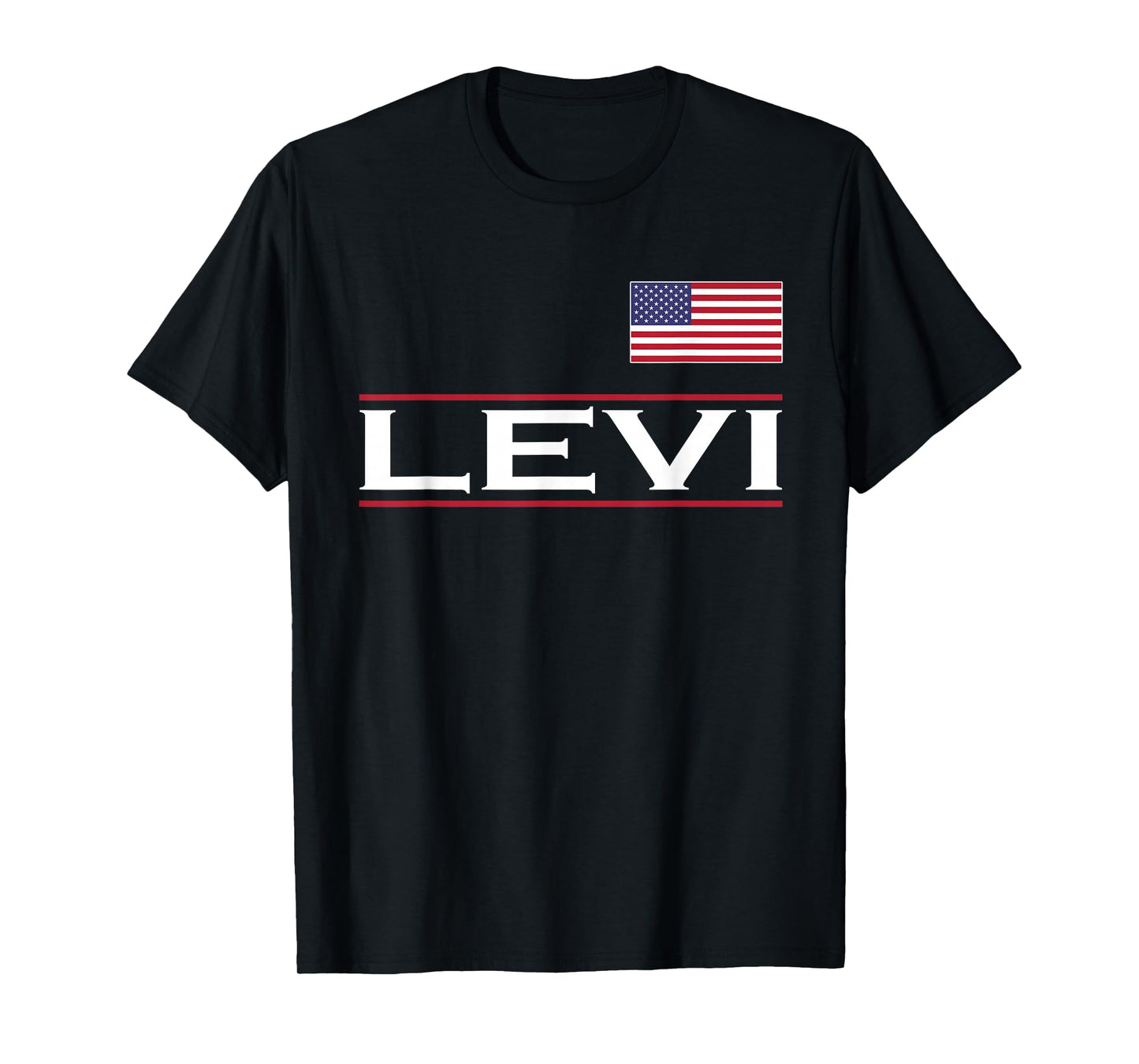 LEVI Personalized Name Funny Birthday Gift Idea T-Shirt