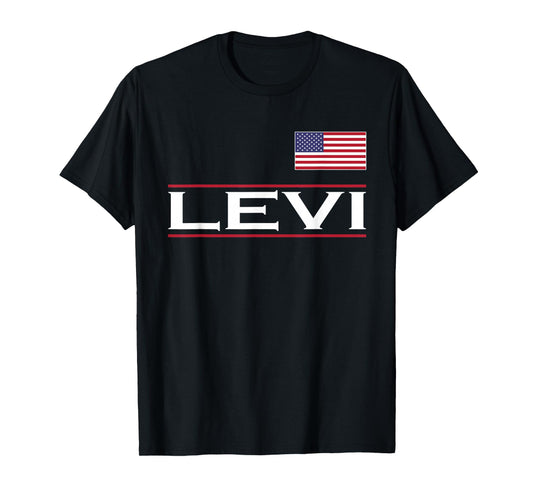 LEVI Personalized Name Funny Birthday Gift Idea T-Shirt