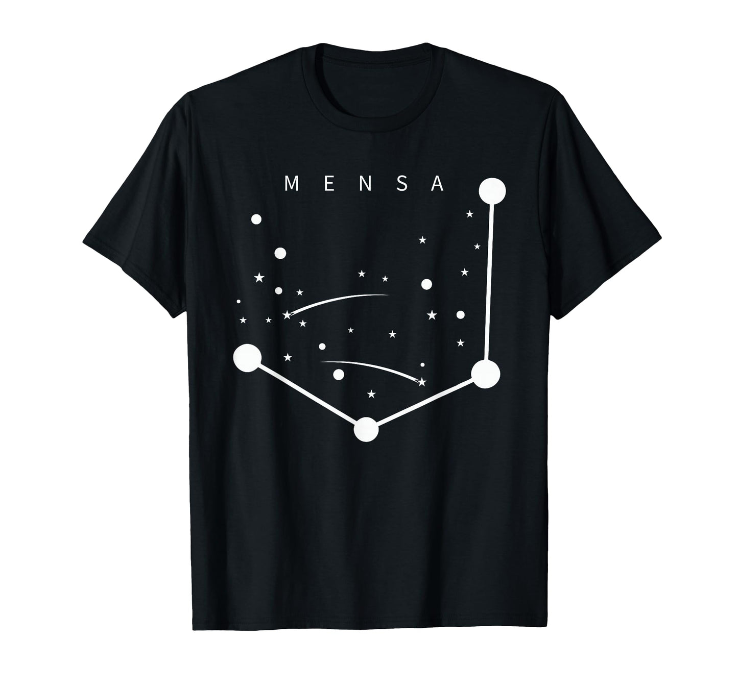 Mensa Constellation Galaxies Astrology Horoscope T-Shirt