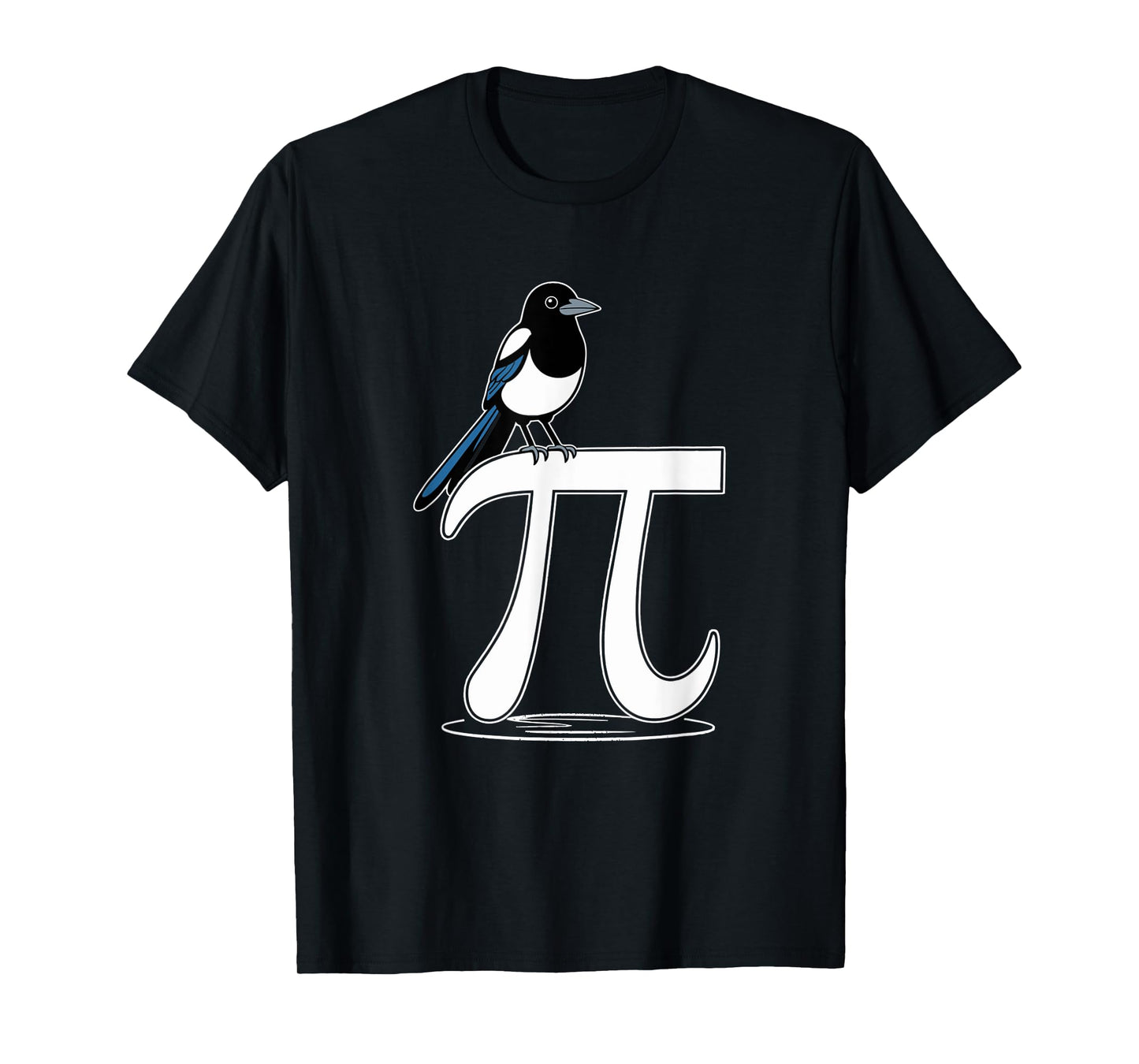 Math Pi Magpie Bird Nerd Humor STEM Teacher Science T-Shirt