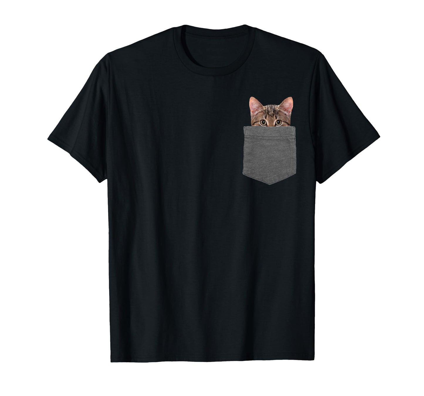 Kitty in Your Pocket Tshirt Cat Shirt T-Shirt for Men Women Kids