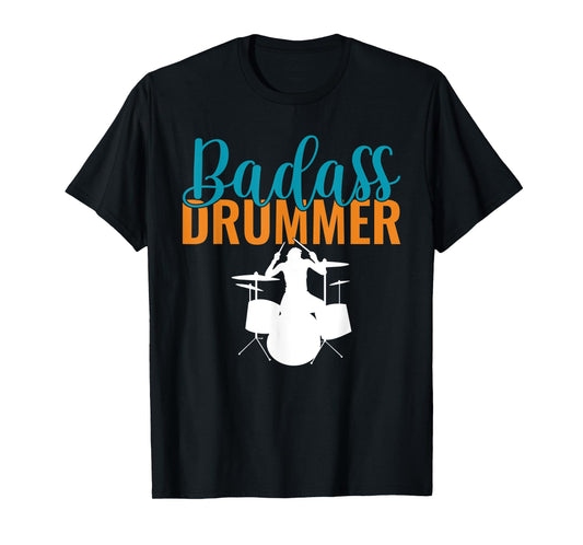 Badass Drummer T-Shirt
