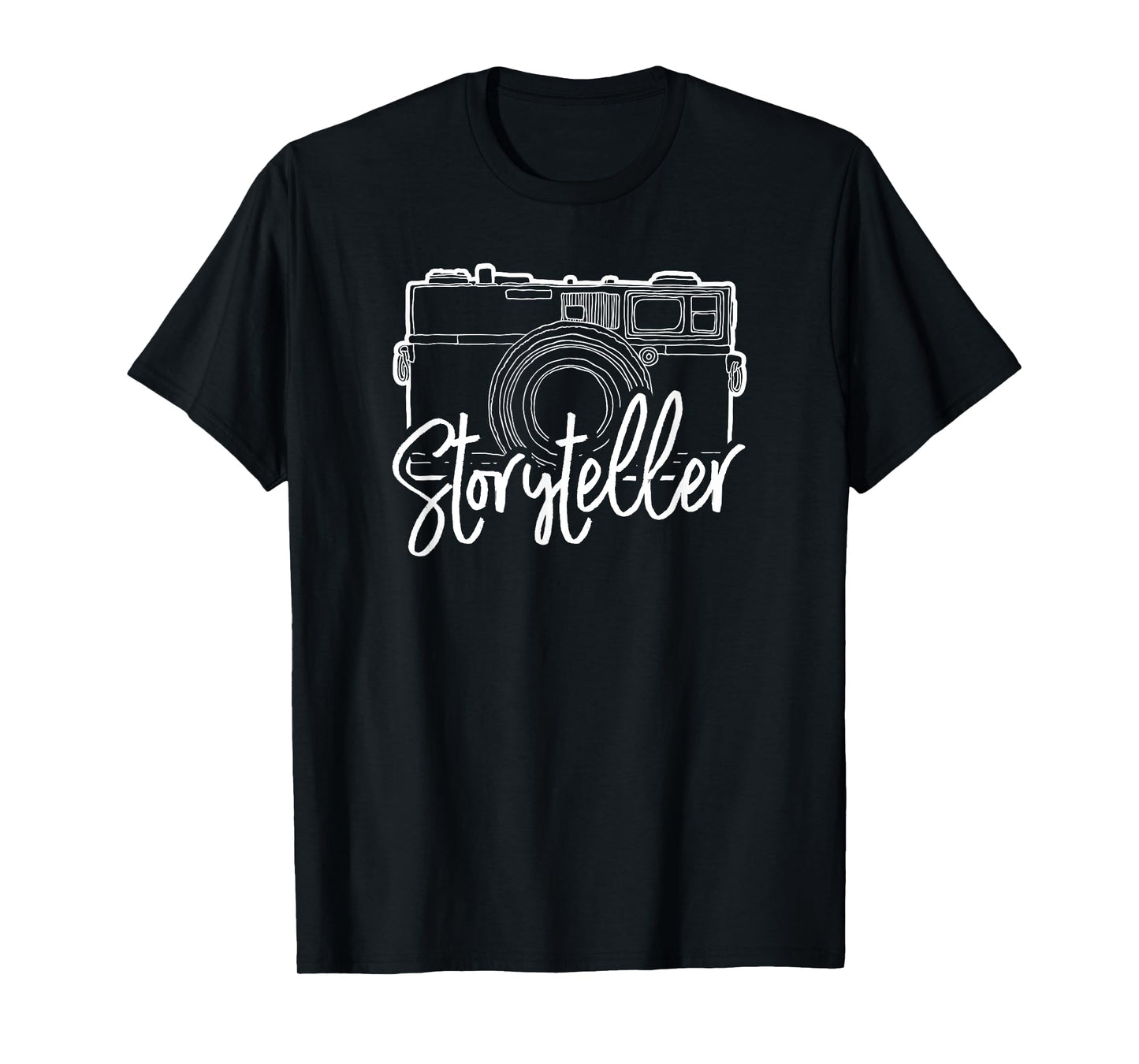 Cute Photography Storyteller With Camera T-Shirt