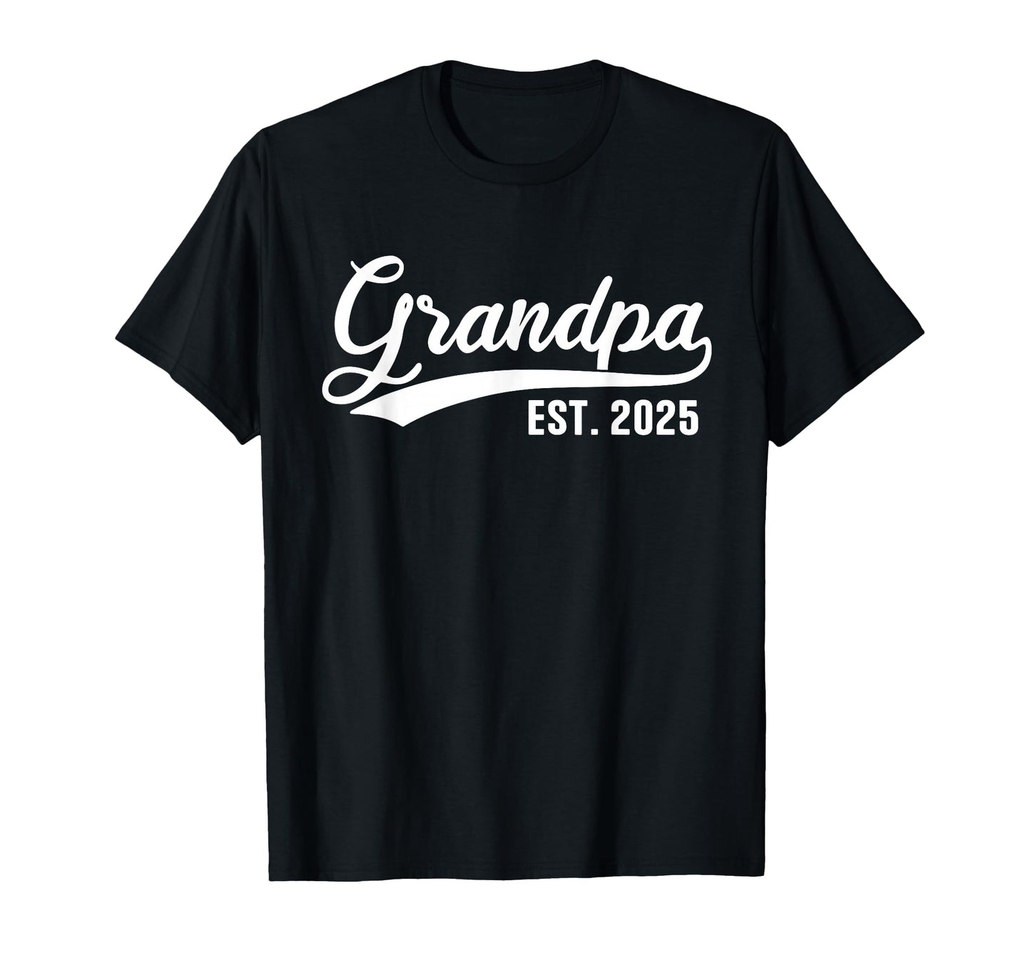 Grandpa 2025 Retro Grandpa Est 2025 T-Shirt