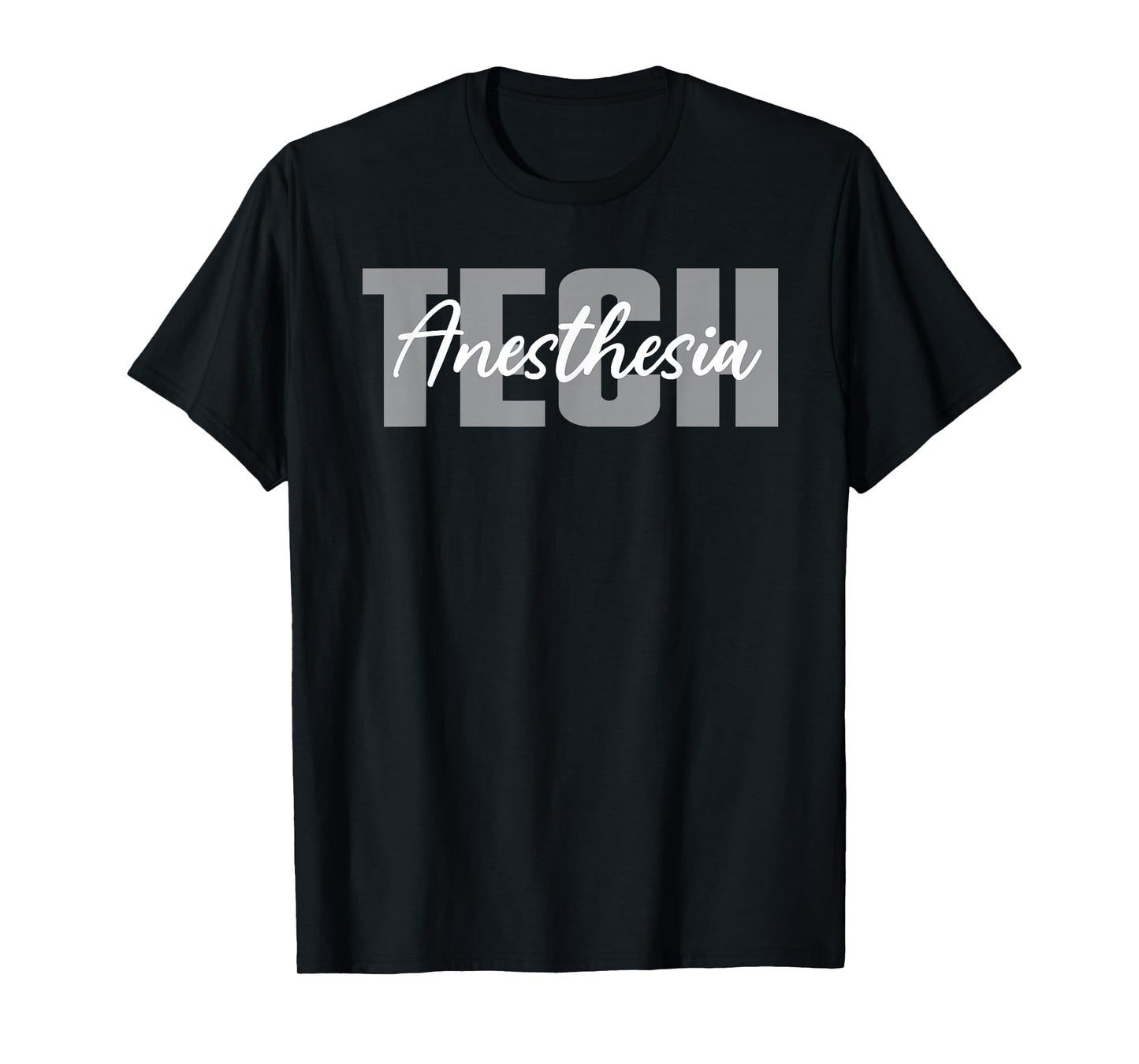Anesthesia Tech Typeset Outfit Anesthesia Technology T-Shirt