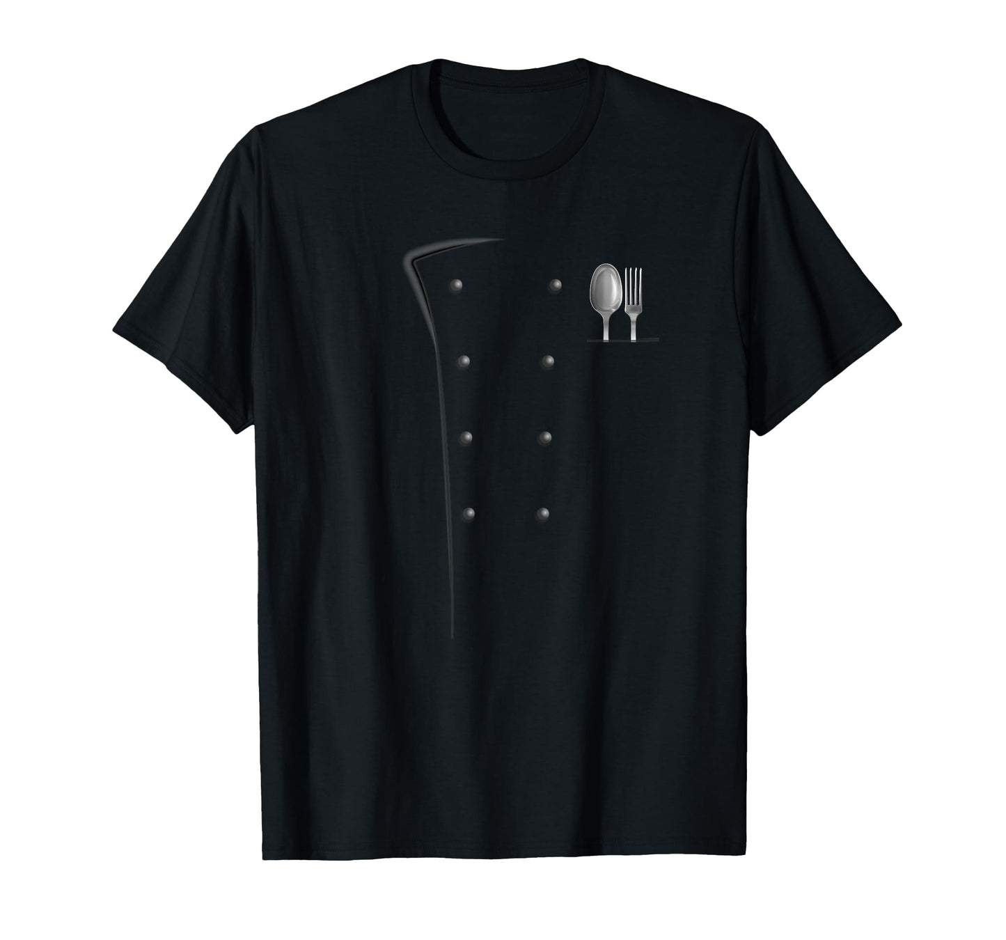 Chef Coat Uniform Jacket Culinary Cooking Lovers Cook Chief T-Shirt