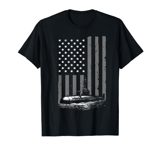 Funny Submarine Design for Men Submariner Submarine Veteran T-Shirt