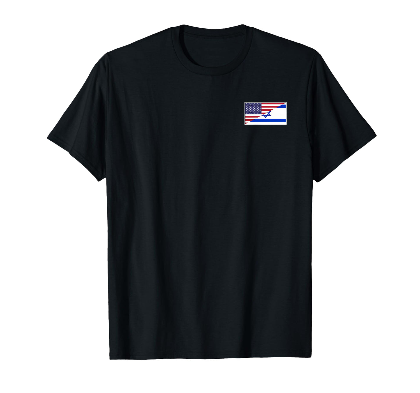 USA ISRAEL ALLIANCE FLAG UNITED STATES AMERICAN ISRAELI FLAG T-Shirt