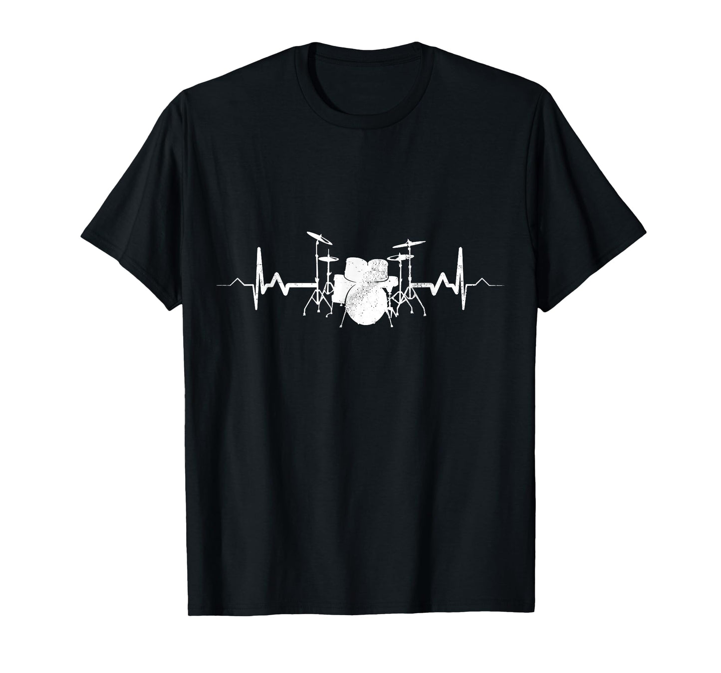 Drummer T-Shirt Drumming Heartbeat Drums Gift T-Shirt