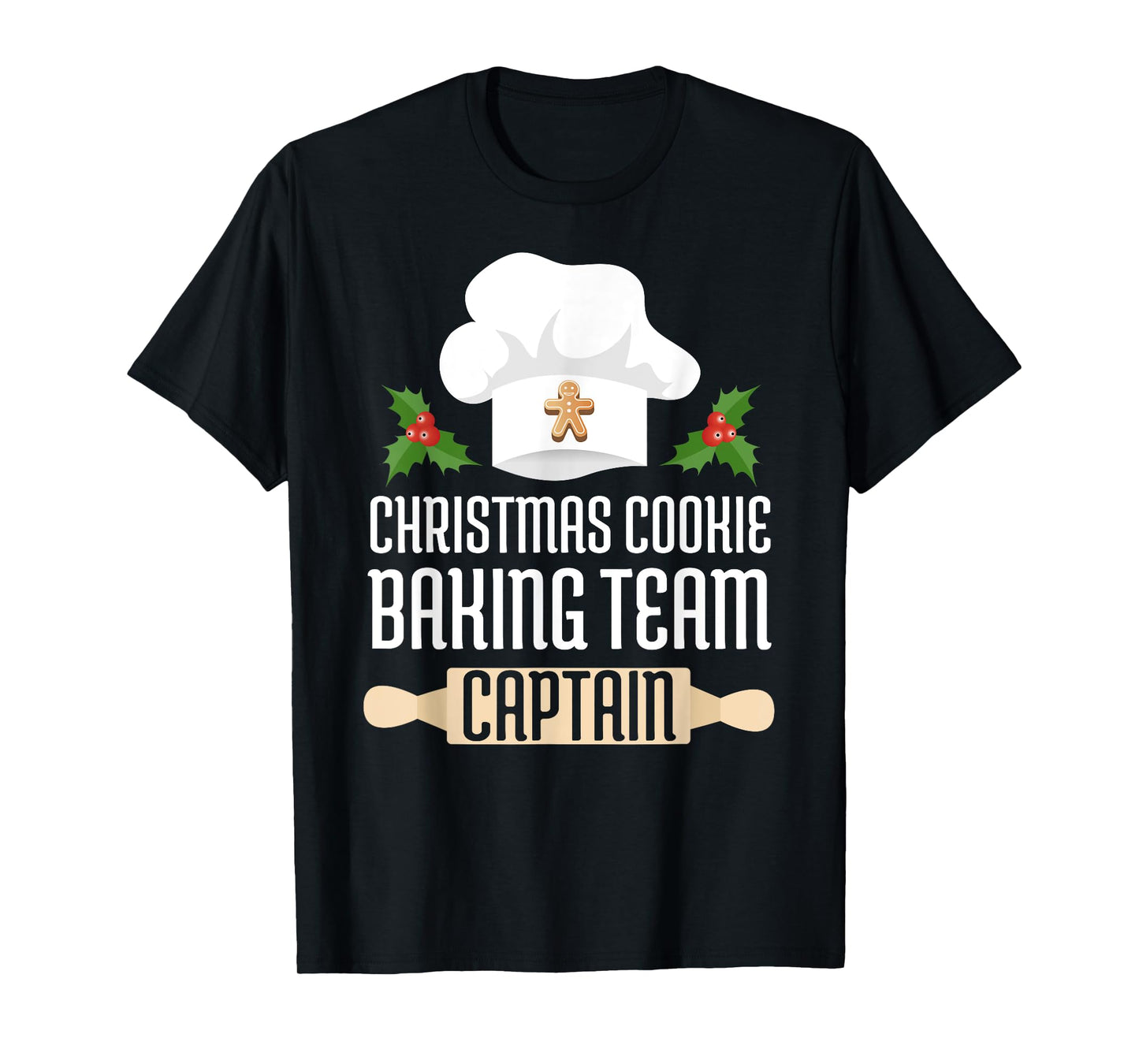 Christmas Cookie Baking Team Captain T-Shirt
