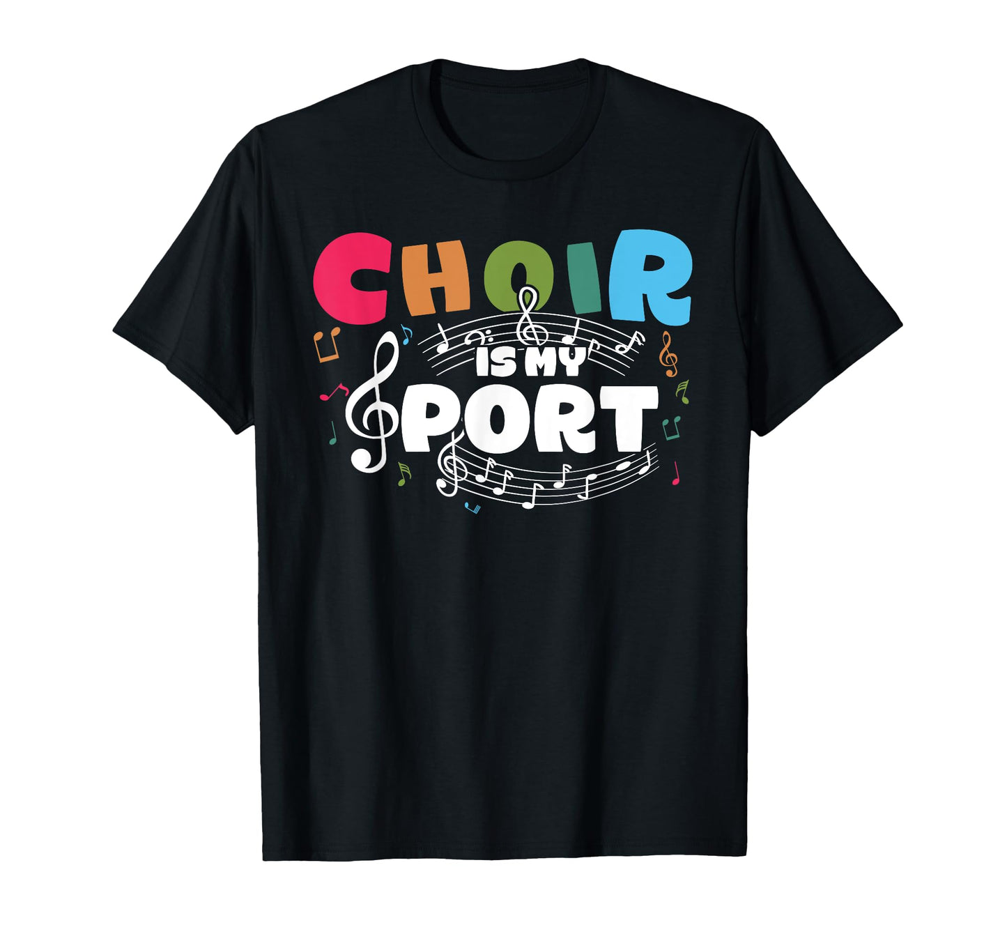 Choir Is My Sport Music Theater Vocal Choir Teacher Singer T-Shirt
