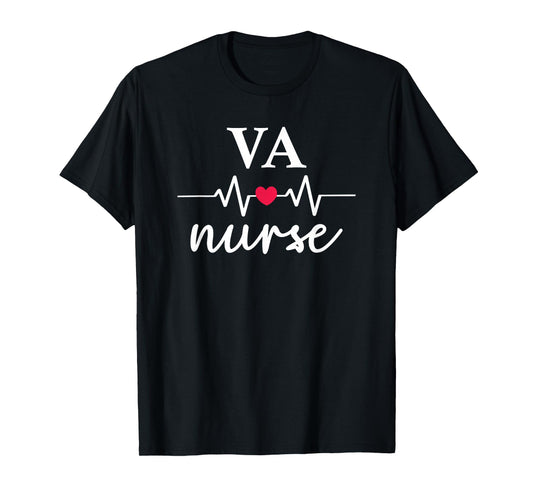 Cute Va Nurse RN Nursing Department T-Shirt