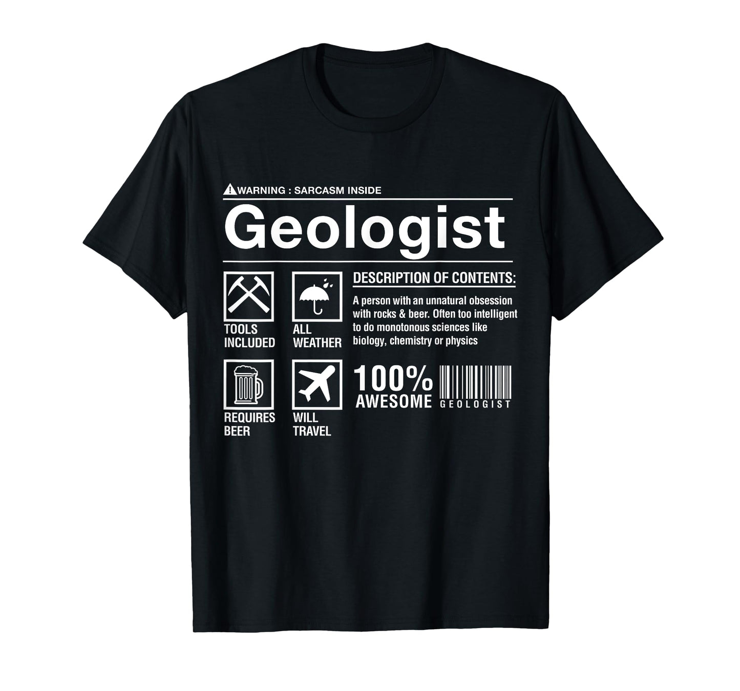 Geologist Composition, Funny t-Shirt for Geology Student T-Shirt