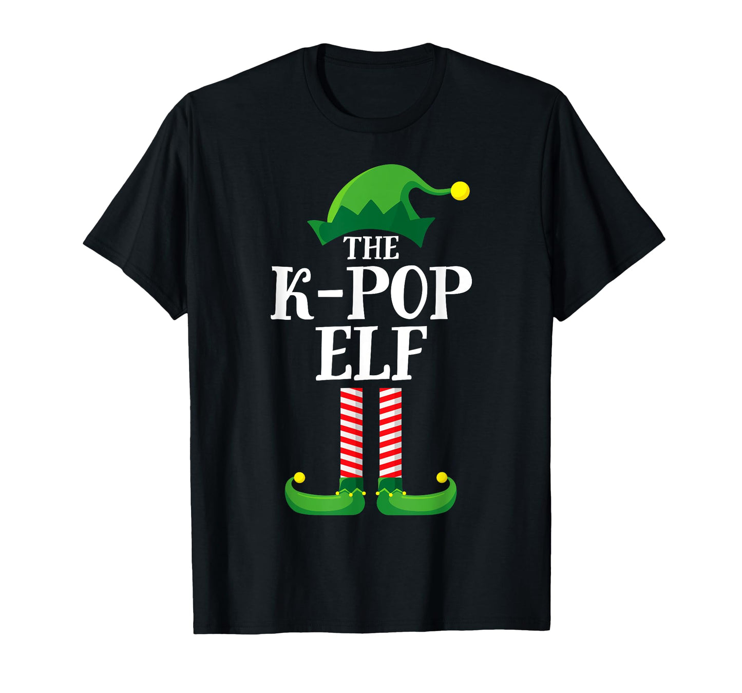 K-Pop Elf Matching Family Group Christmas Party Pyjamas T-Shirt