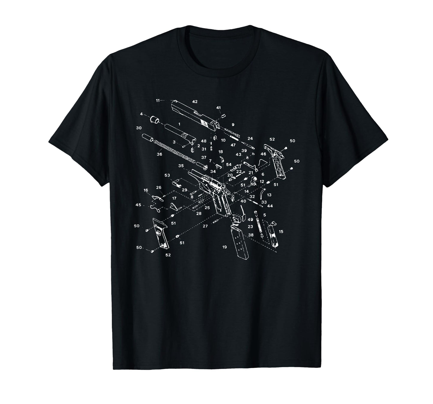 1911 Schematic Diagram T-Shirt