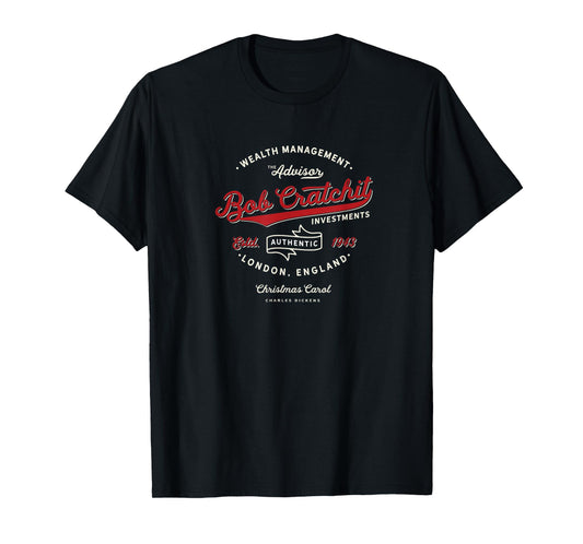 Christmas Carol, Bob Cratchit, Scrooge & Marley, Holiday T-Shirt