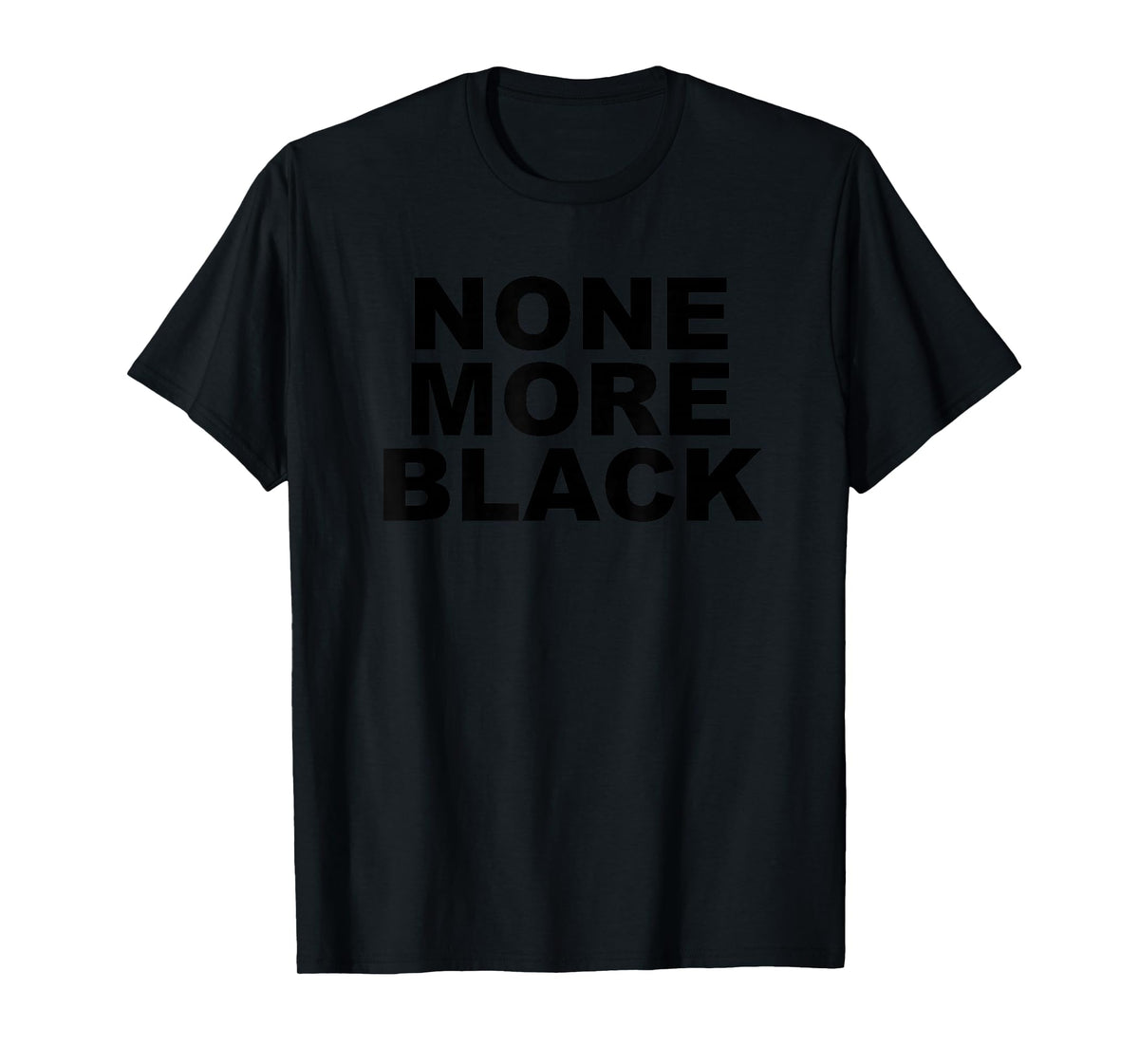 The Answer is: None More Black - T-Shirt T-Shirt