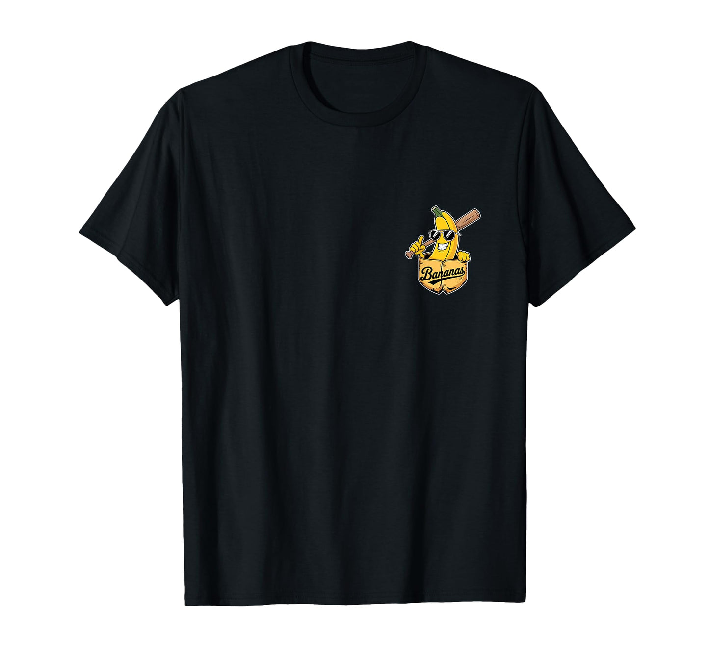 Banana Baseball Fruit Funny T-Shirt