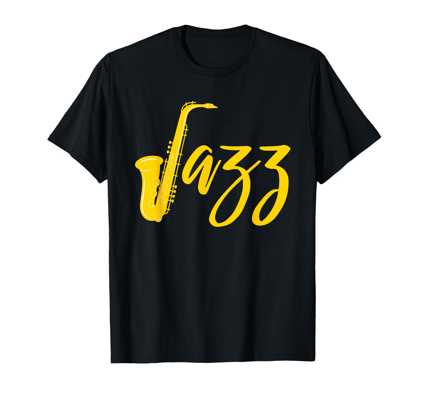 Cool Saxophone For Men Women Jazz Music Band Musician Player T-Shirt