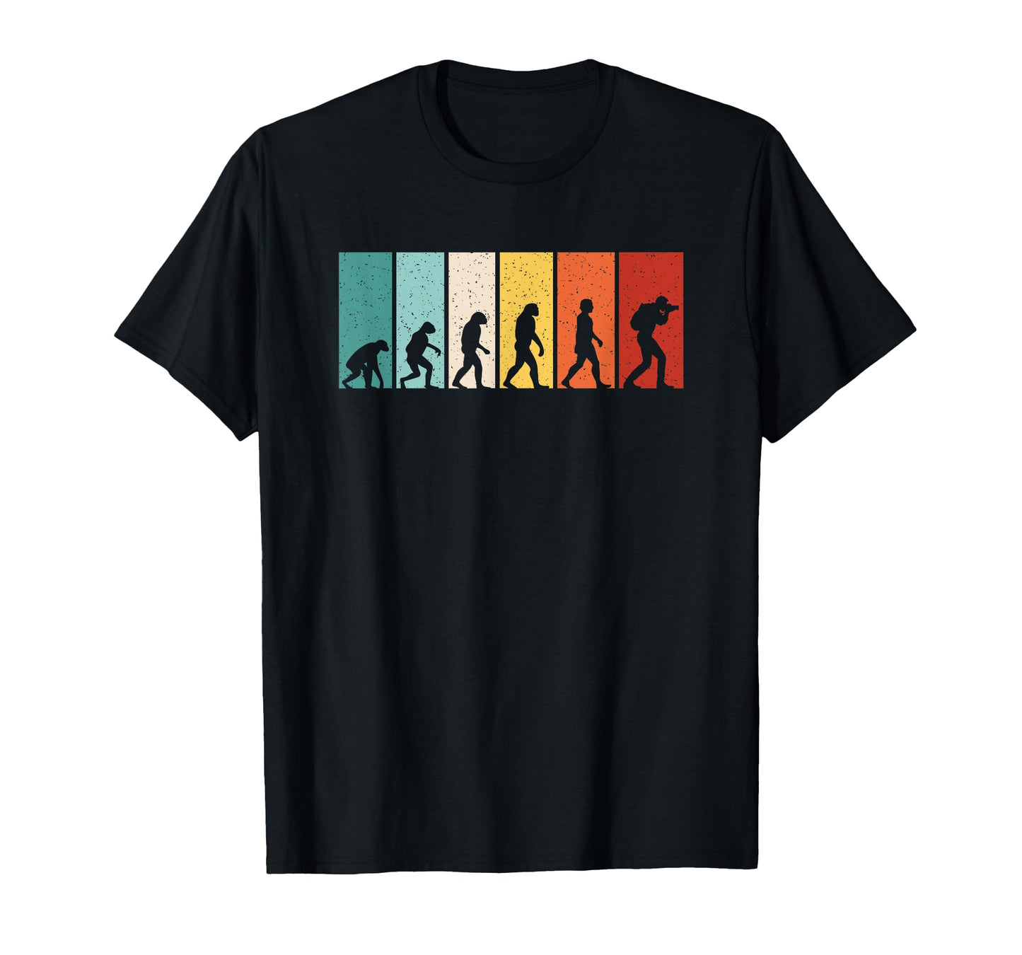 Funny Photographer Evolution Camera Photography Men Women T-Shirt