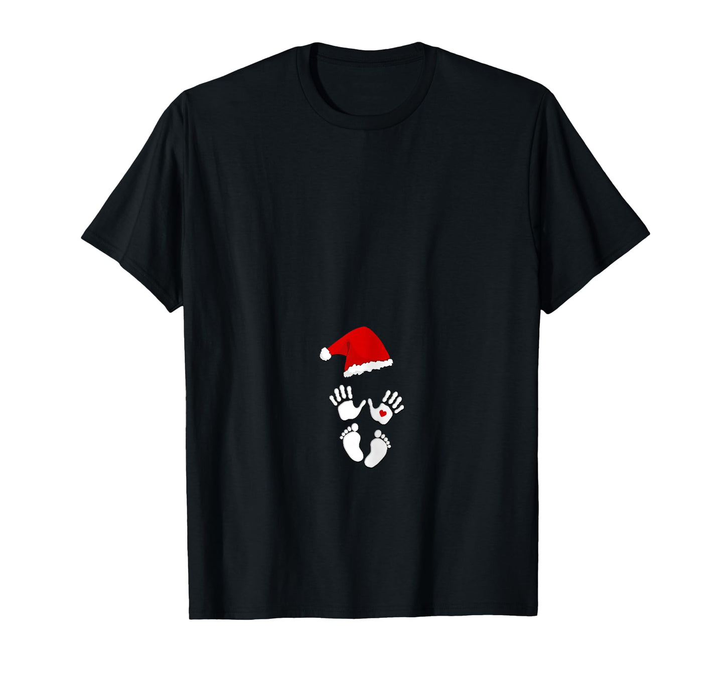 Baby Bump First Christmas Pregnancy Shirts Humor T-Shirt