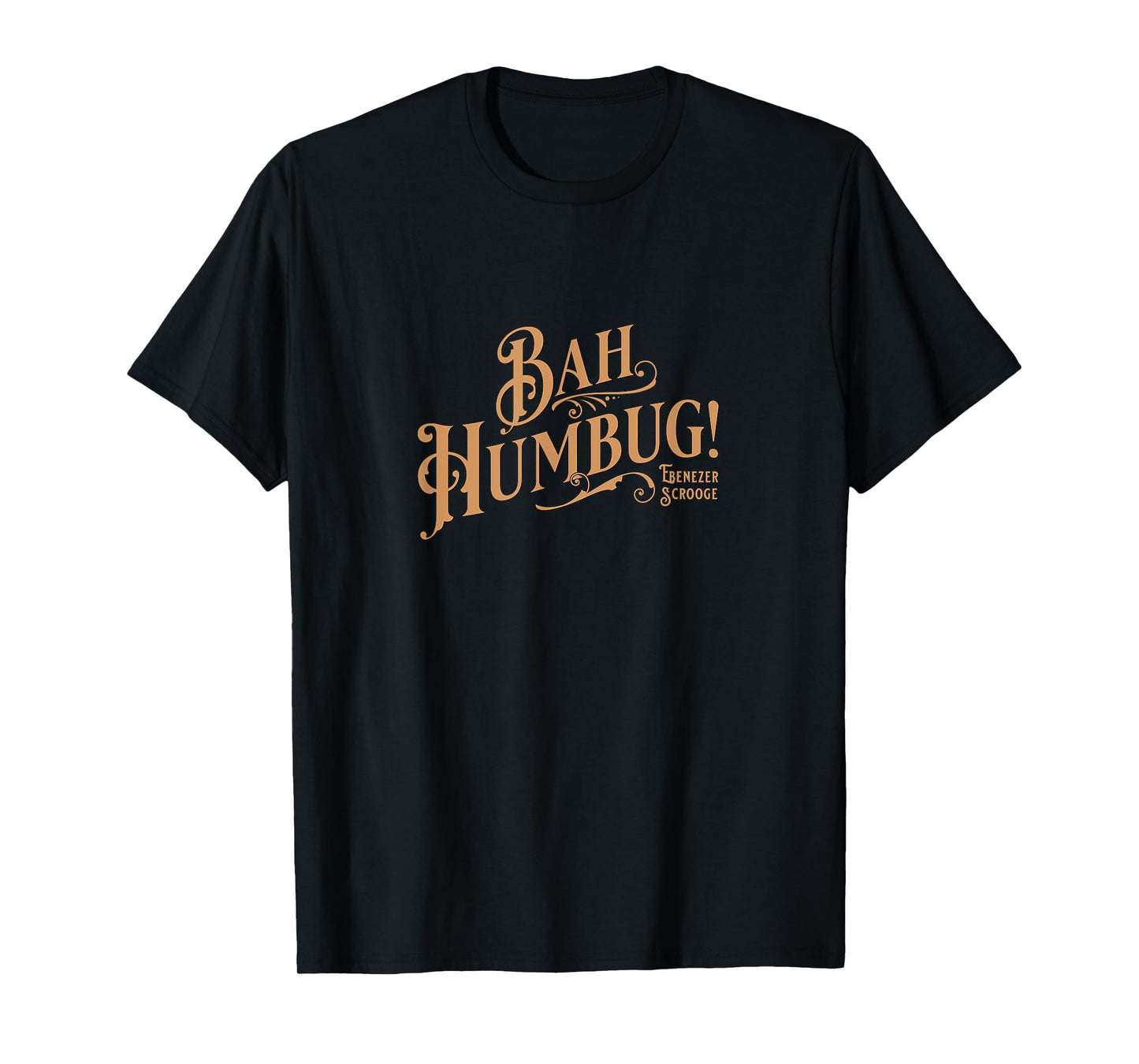 Christmas Song, Scrooge, Marley, Holiday Design Bah Hum Bug T-Shirt