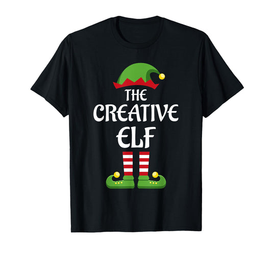 Creative Elf Family Matching Group Christmas T-Shirt