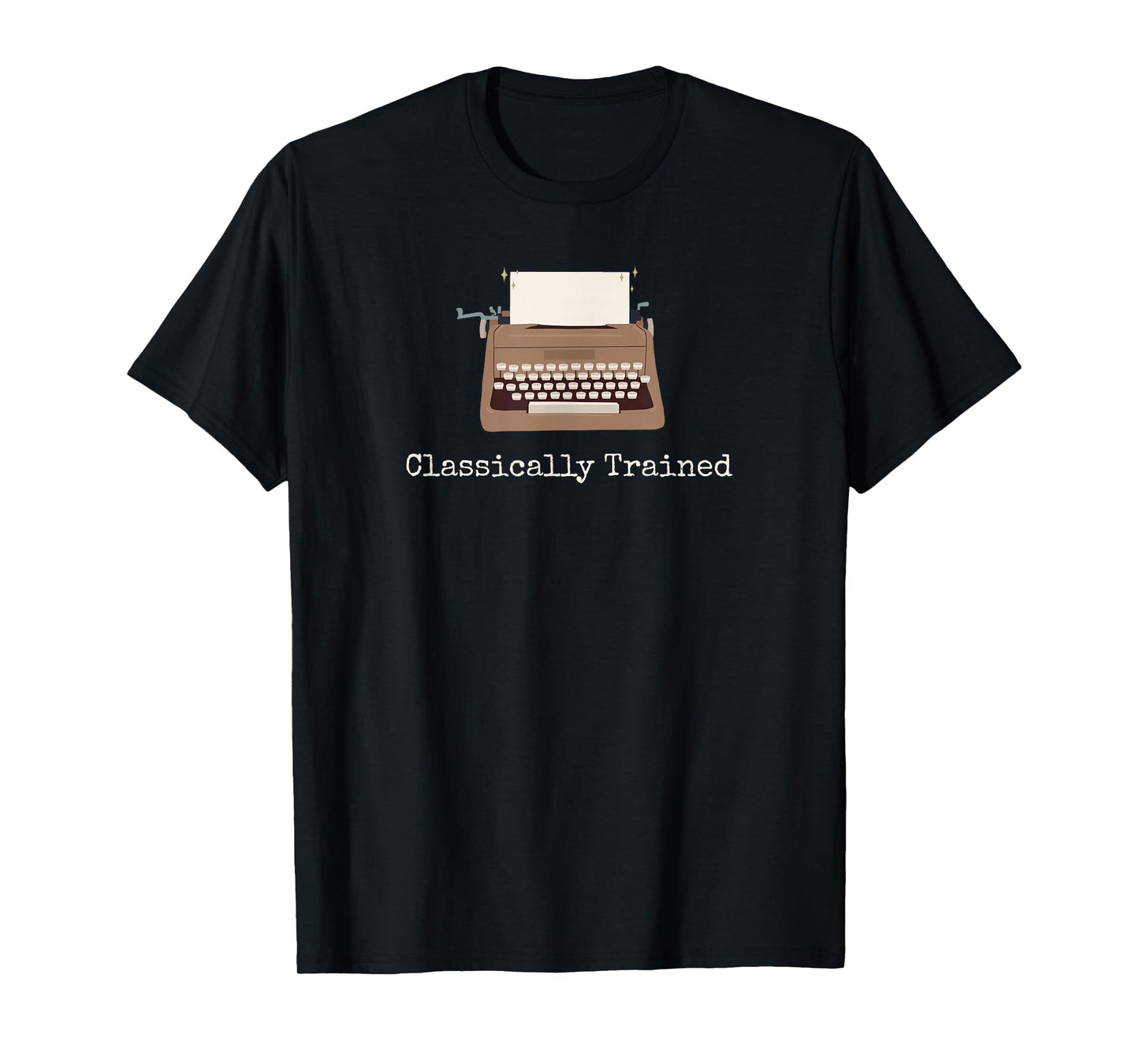 Classically Trained Typewriter Mechanical Analog Old School T-Shirt