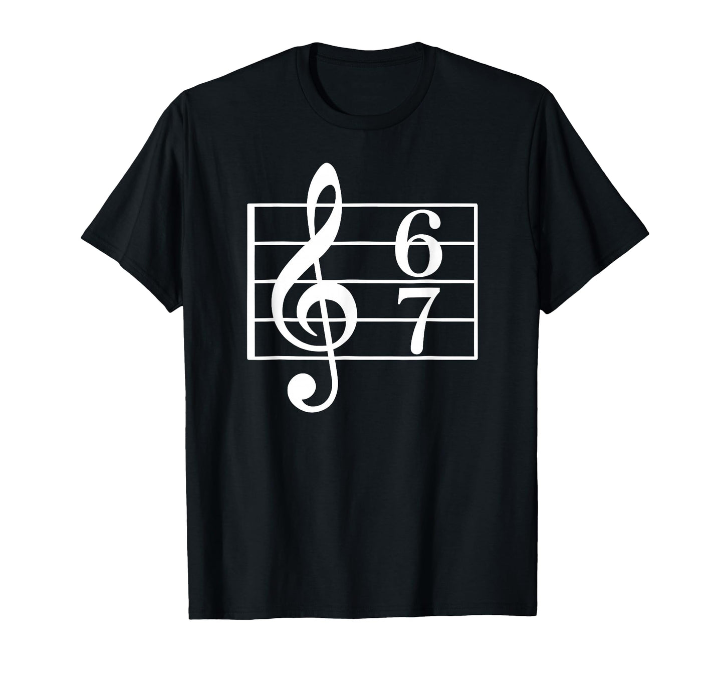 67 Music Meme Slang Six Seven Music Teacher School Choir T-Shirt