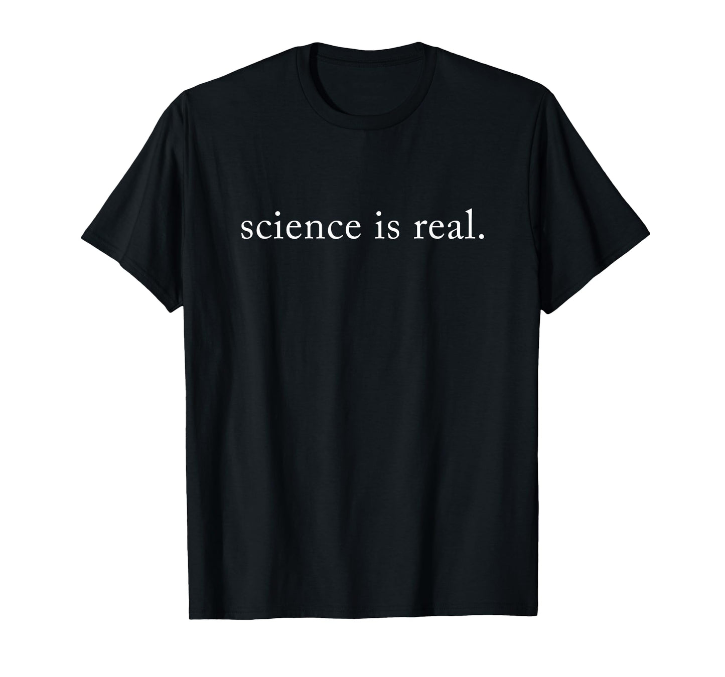 AlienFolklore Science Statement T-Shirt - Unisex-Adults, Black, Small