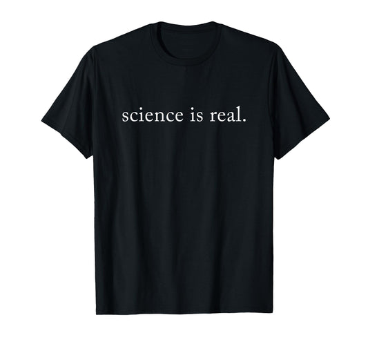 AlienFolklore Science Statement T-Shirt - Unisex-Adults, Black, Small