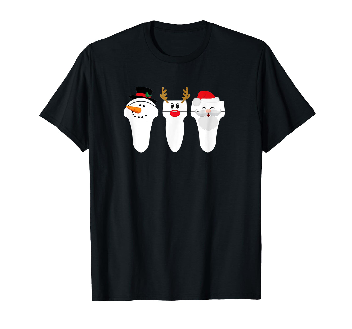 Christmas Ultrasound Transducer Sonogram Probe Holiday Tech T-Shirt