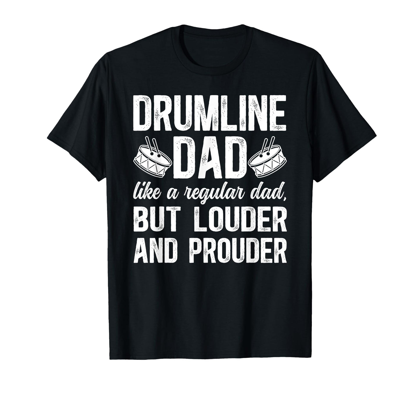 Drumline Dad Definition Drumline Father T-Shirt