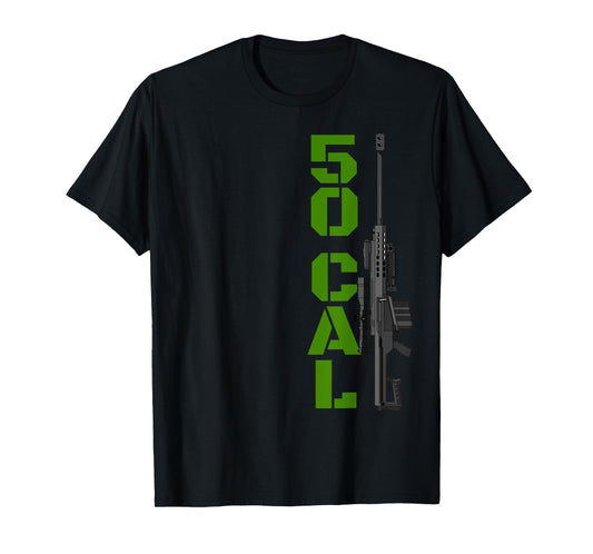 Barrett 50 Cal Gun Love 2nd Amendment Adult Pro Gun Tee T-Shirt