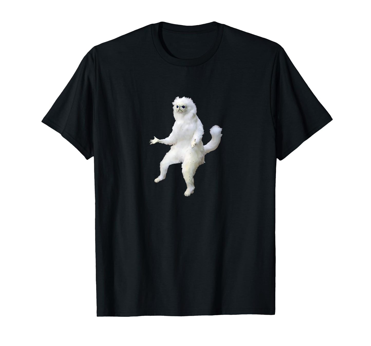 Persian Cat Room Guardian Meme Vital Rending Funny Cat T-Shirt