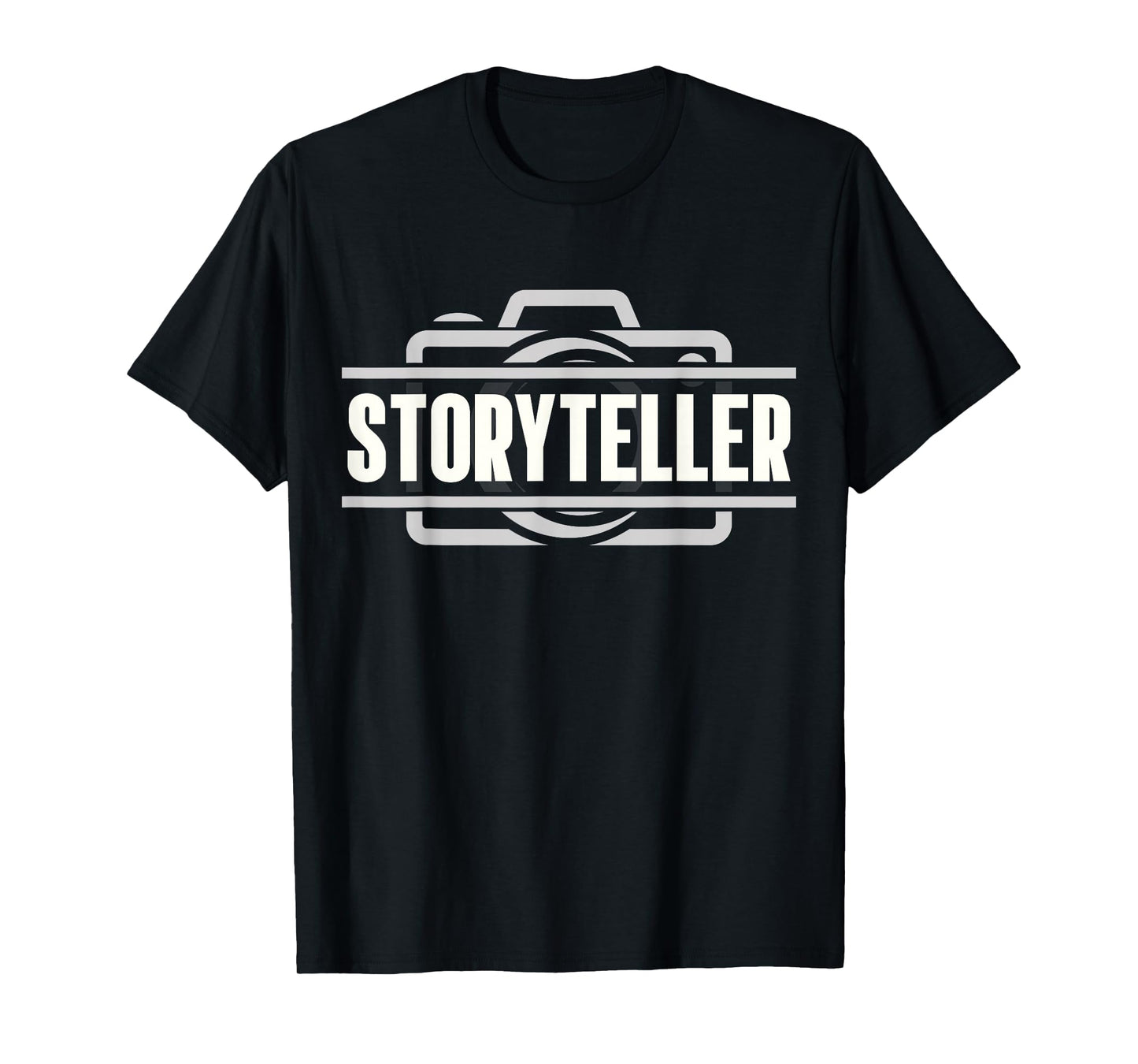 Funny Photographer Storyteller Photography Camera Lover T-Shirt