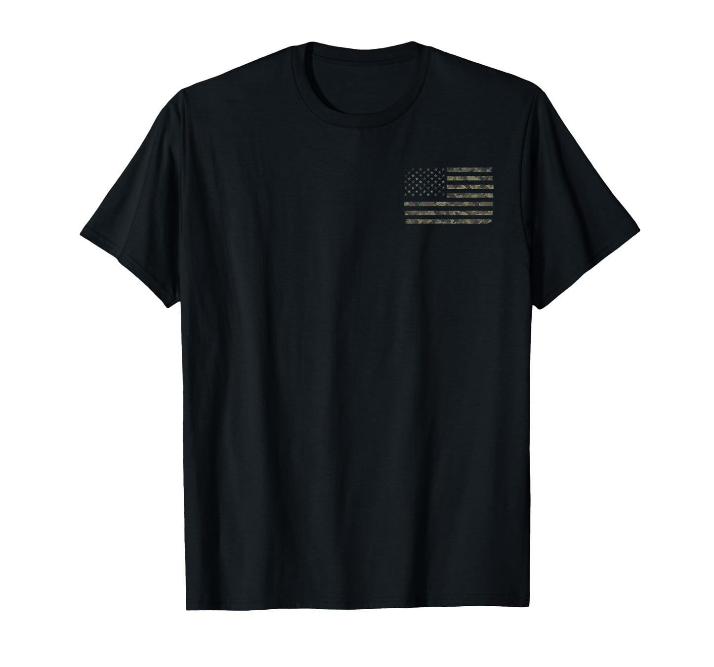 Camouflage American Flag Camo T-Shirt