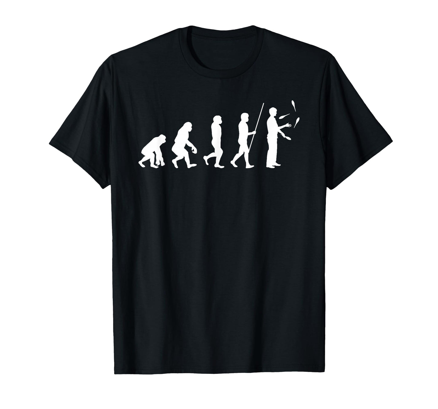 Juggling Evolution Funny Juggle Juggler Gift Shirt T-Shirt