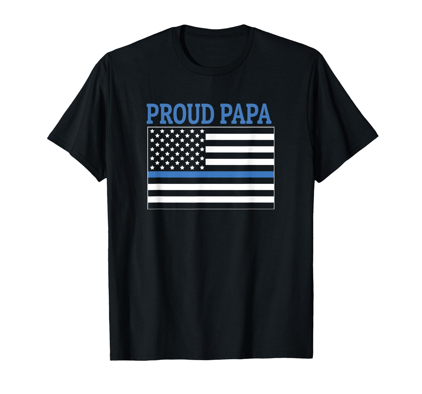 Police Officer Papa - Proud Papa T-Shirt
