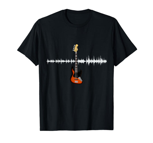 Bass Guitar Themed T-Shirt