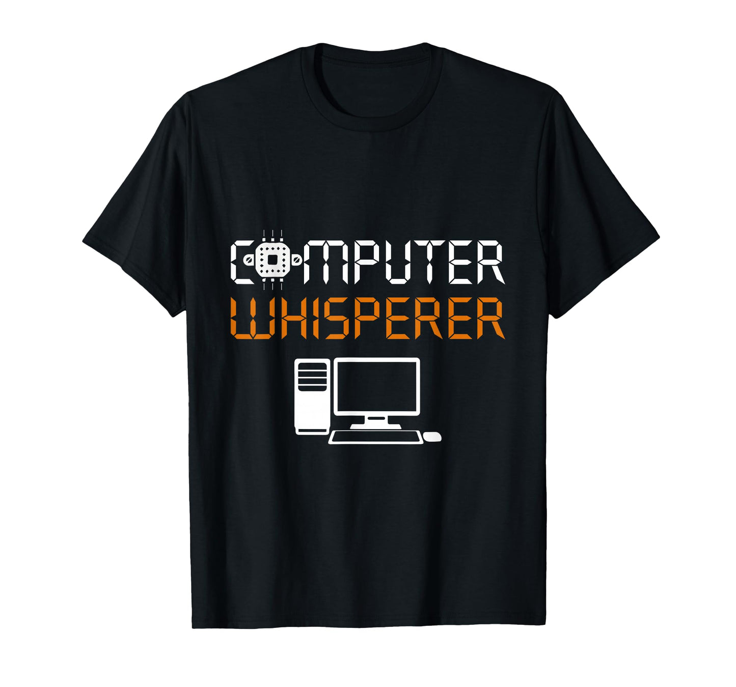 Computer Whisperer Programmer Costume Nerds Science Coding T-Shirt