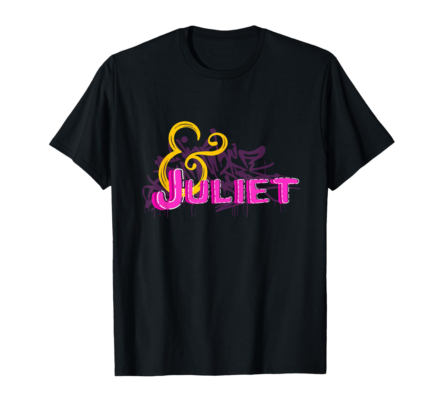 & Juliet Graffiti Musical Theatre Heart Musicals T-Shirt